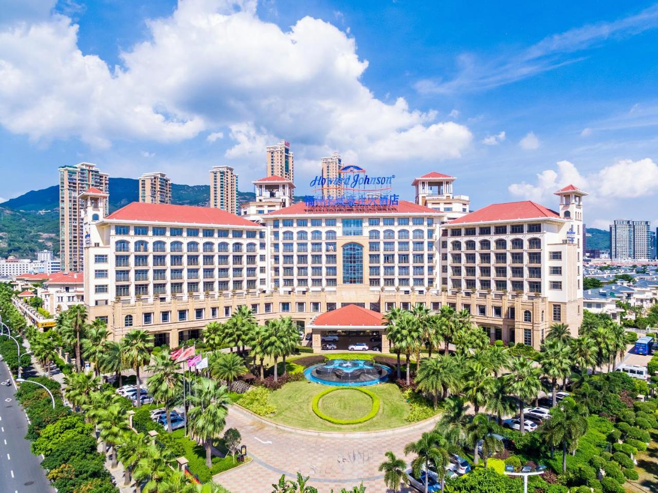 Howard Johnson Riverfront Plaza Fuzhou Fuzhou  Zewnętrze zdjęcie