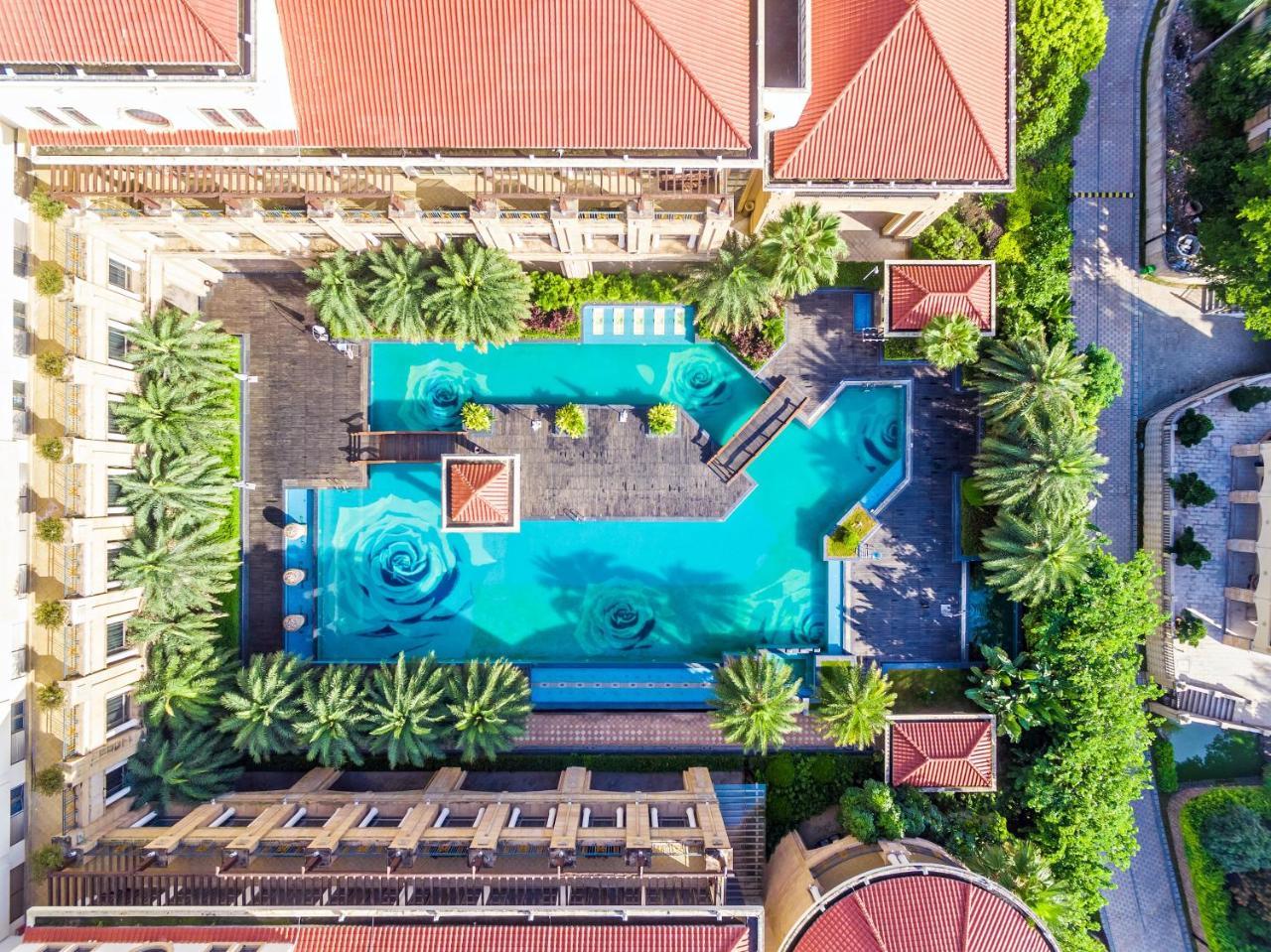 Howard Johnson Riverfront Plaza Fuzhou Fuzhou  Zewnętrze zdjęcie